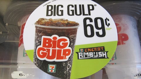 7-Eleven 'Energy Ambush' Cling